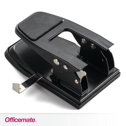 Officemate 2-Hole Padded Punch, Medium Duty, 50-Sheet Capacity, Ergonomic - Image 6