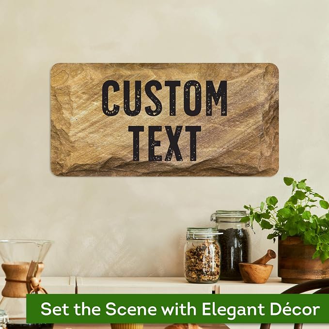 Custom Sign, Custom Street Sign, 11 Font Colors, 13 Font Styles, 4 Hole Options - Image 4
