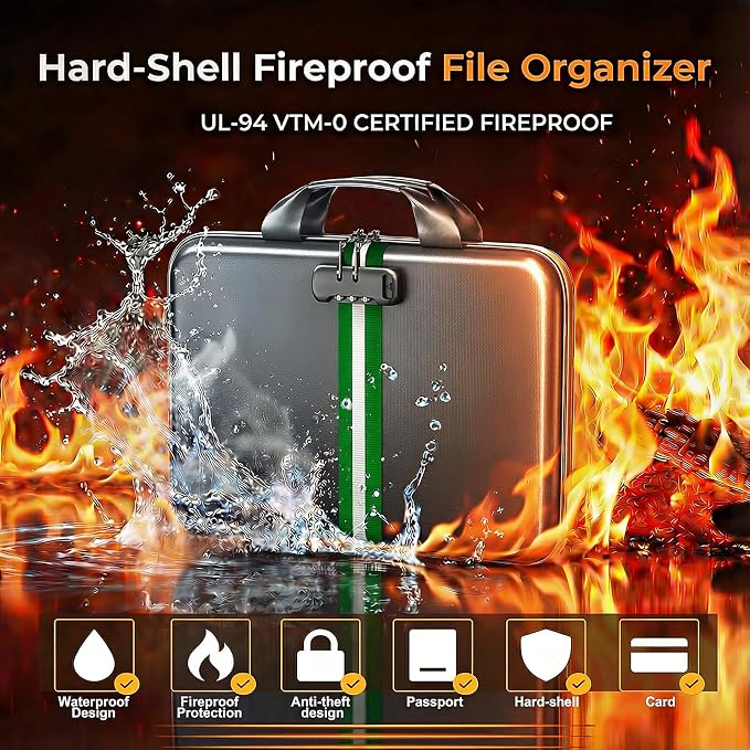 Fireproof Document Organizer - Image 2