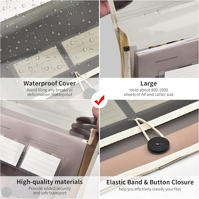 Expanding File Folder Document Organizer - Image 2