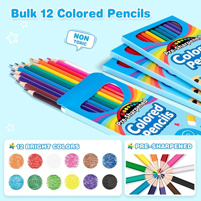 V-Opitos 168 Count Colored Pencils - Image 2
