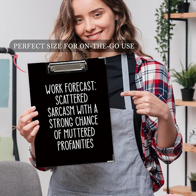 Funny Office Quote Clipboard, Funny Sarcastic Gifts - Image 5