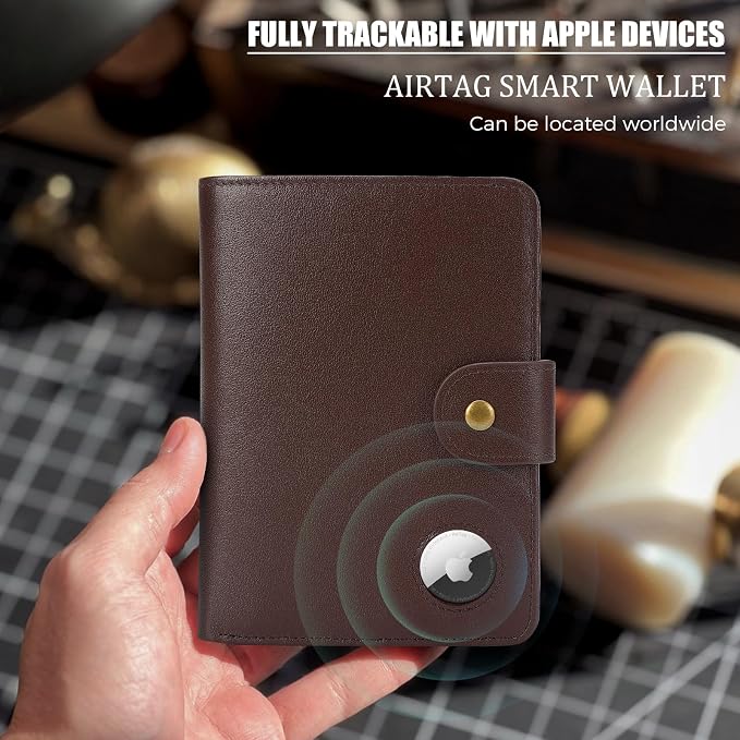 Polare Luxury RFID Blocking Leather Passport Holder Travel Wallet - Image 3