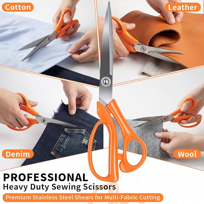 GABTRUK 304PCS Adult Sewing Kit, 43 Colors Thread & Ergonomic Scissors - Image 4