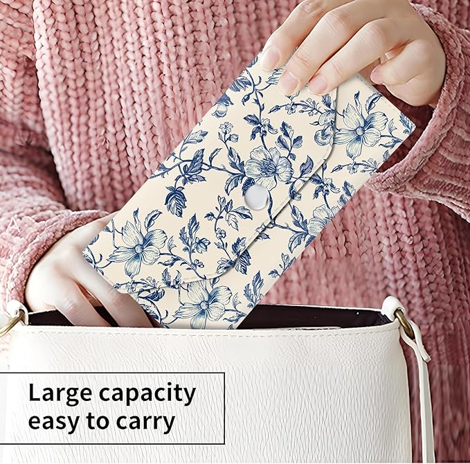 Cash Envelope Wallet Cute PU Leather Envelopes Bag - Image 2