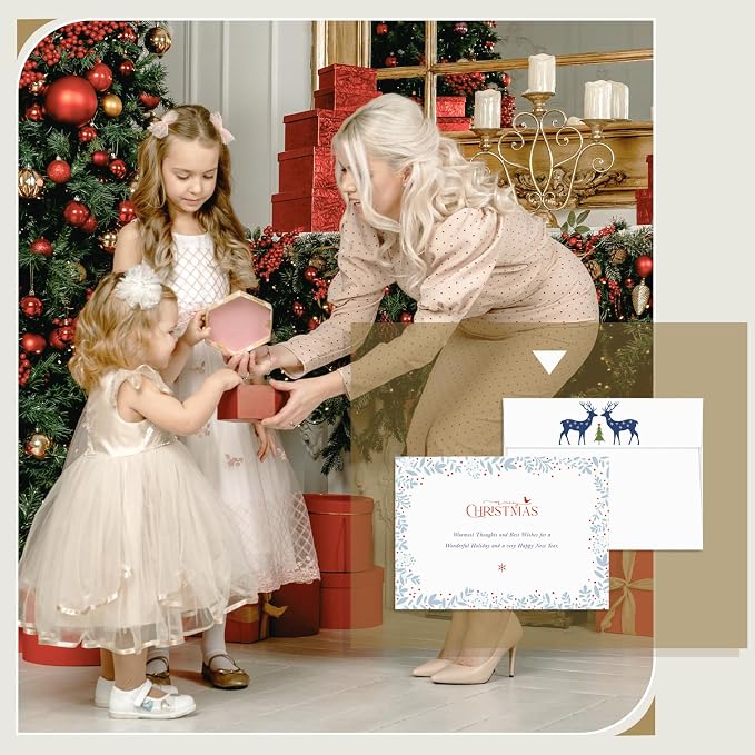 Goefun Blank Note Cards and Envelopes 5 x 7 Flat Cardstock and A7 Envelopes - Image 7