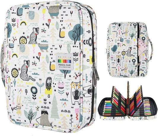 YOUSHARES Colored Pencil Case 220 Slots Pen Case Organizer by YOUSHARES