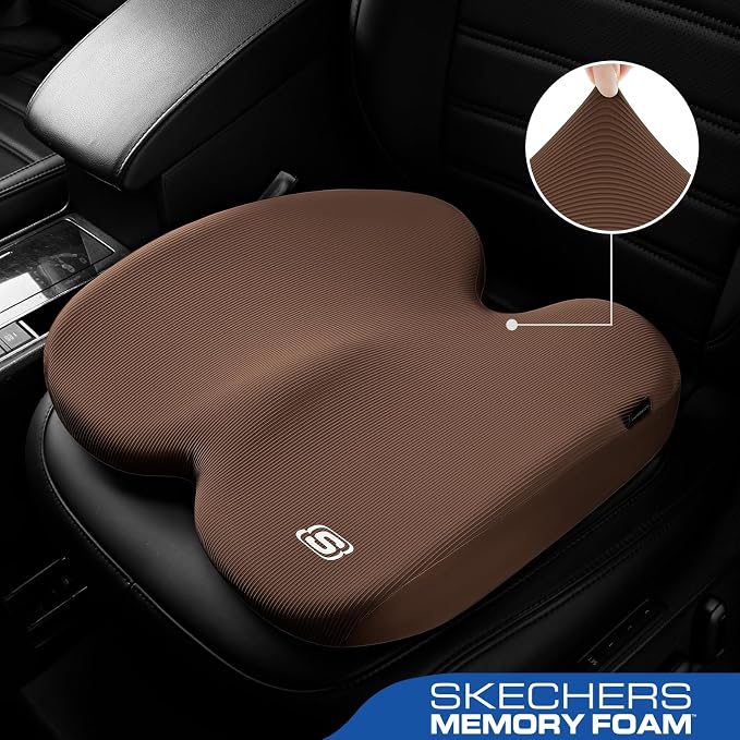 Skechers Seat Cushion, Ergonomic Memory Foam Cushion - Image 2