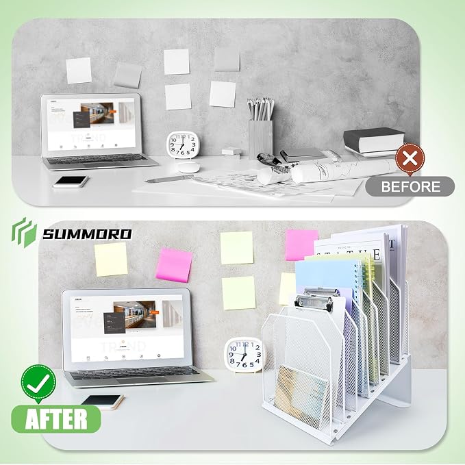 SUMMORO Inclined File Organizer - Image 4