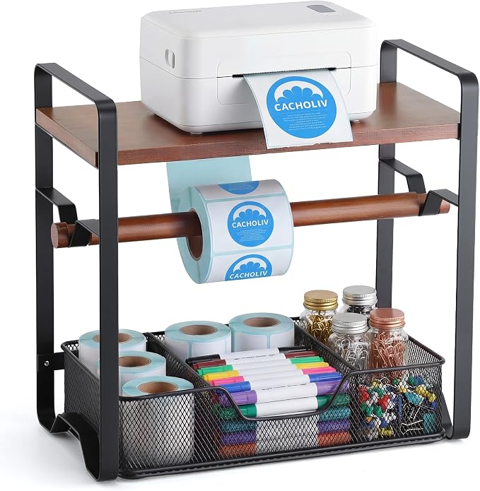 Label Holder for Thermal Printer by CACHOLIV
