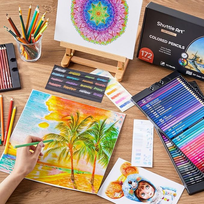 Shuttle Art 172 Colored Pencils - Image 8