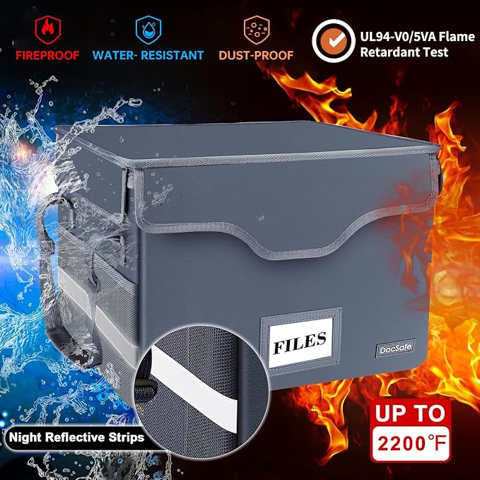 DocSafe Fireproof Document Box - Image 3