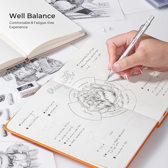 Nicpro 0.5 Mechanical Pencil Set - Image 4