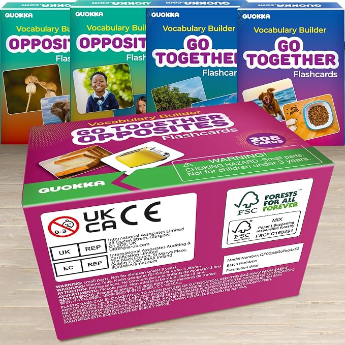 QUOKKA 208 Vocabulary Flash Cards Set - Image 8