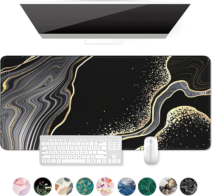 Auhoahsil Extended Mouse Pad, XXL Desk Pad Gaming Mousepad, Large Big Laptop by Auhoahsil