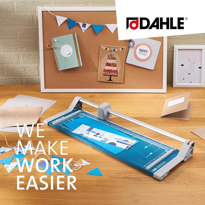 Dahle 508 Personal Rotary Trimmer, 5 Sheet Capacity, Self-Sharpening, Automatic - Image 4