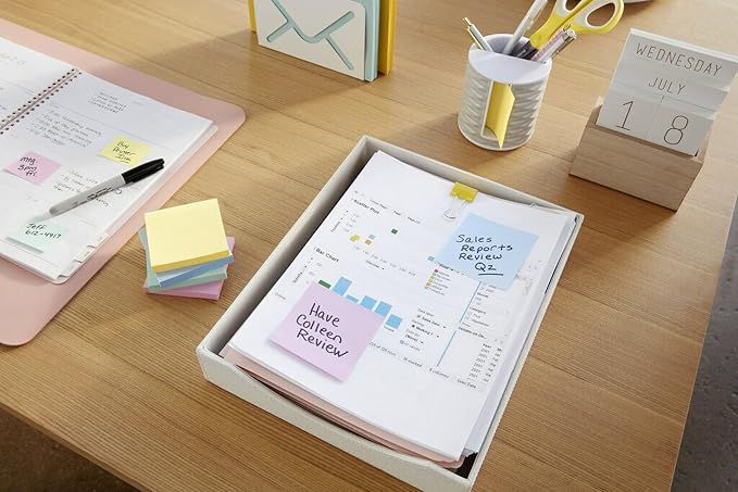 Post-it Greener Notes, 3x3 in, 24 Pads, America's #1 Favorite Sticky Notes - Image 5