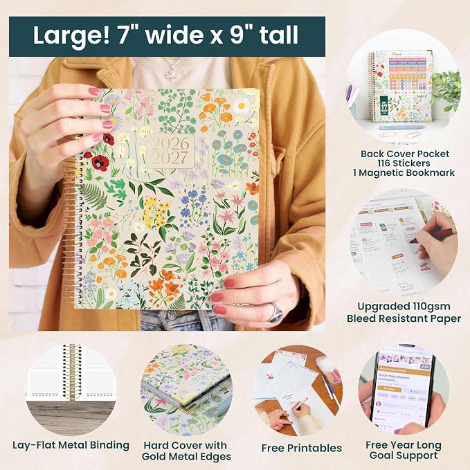 bloom daily planners 2026-2027 Hardcover Academic Year Goal & Vision Planner - Image 6
