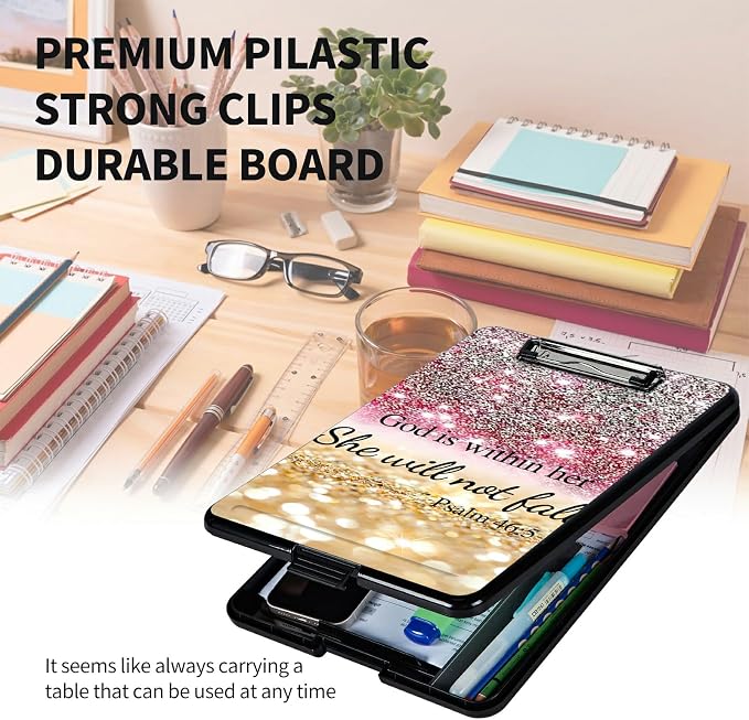 A4 Clipboards, Heavy Duty Waterproof Nursing Plastic Folder Clipboard - Image 6