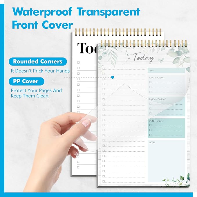 2 To Do List Notepads, Daily Planner Notebook - Image 3