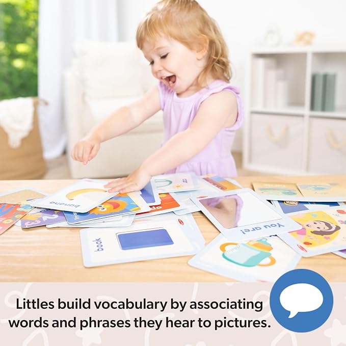 Melissa & Doug® Ms. Rachel™ First Words Textured Sensory Flashcards Preschool - Image 7