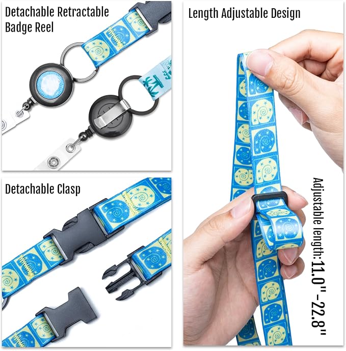 MNGARISTA Cruise Lanyard for Ship Cards, Adjustable Lanyard - Image 2