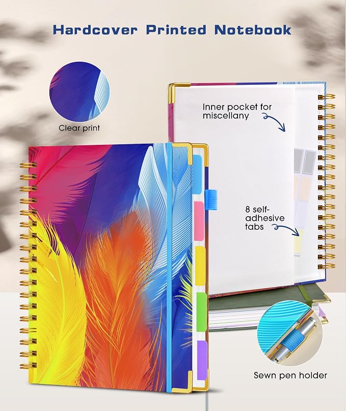 Hardcover Spiral Notebook Journal - Image 2