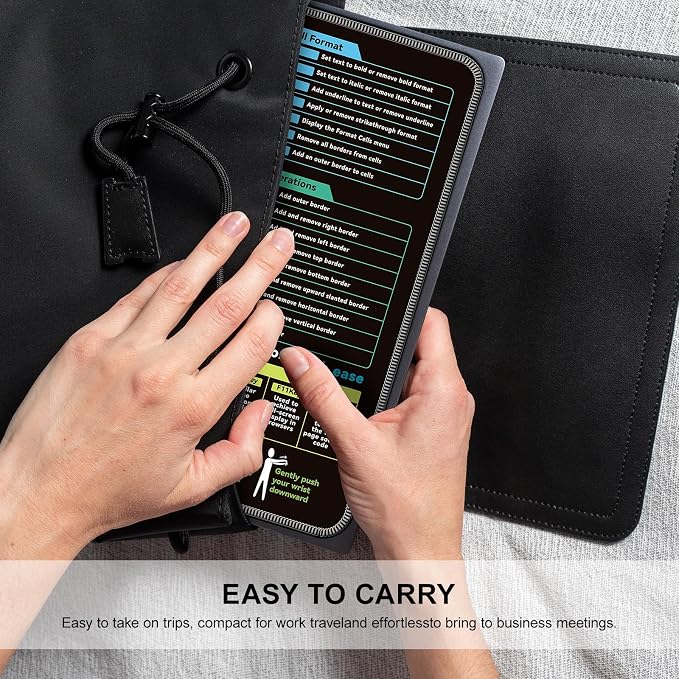 Excel Mouse pad—11.8 * 9.8inch Portable Size |Contains 5 Excel Function modules - Image 5