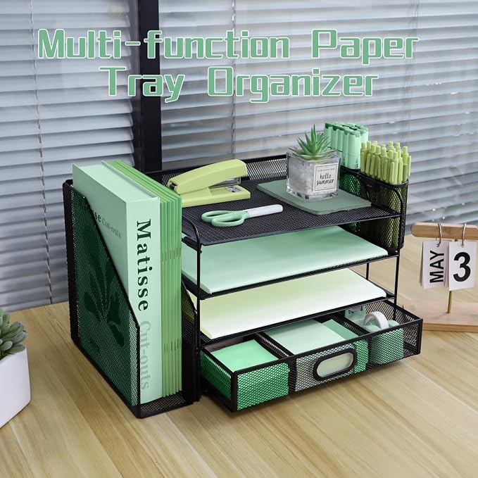 4 Tier Desk File Organiser - Image 7