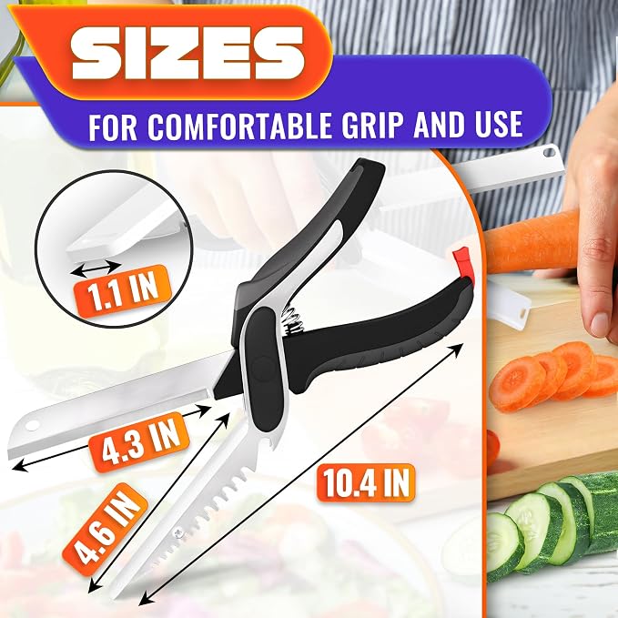 6-in-1 Cutting Board Scissors - Image 2