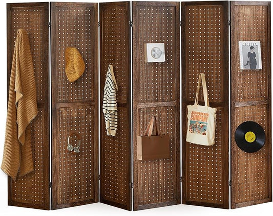 Aleesing 6 Panel Pegboard Display by ALeesing