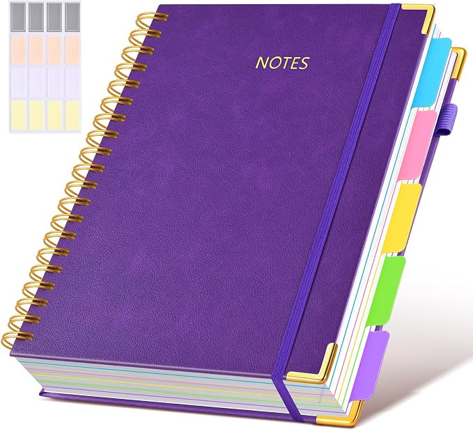 Hardcover Spiral Notebook 8.5"x11" Journal by dilitego