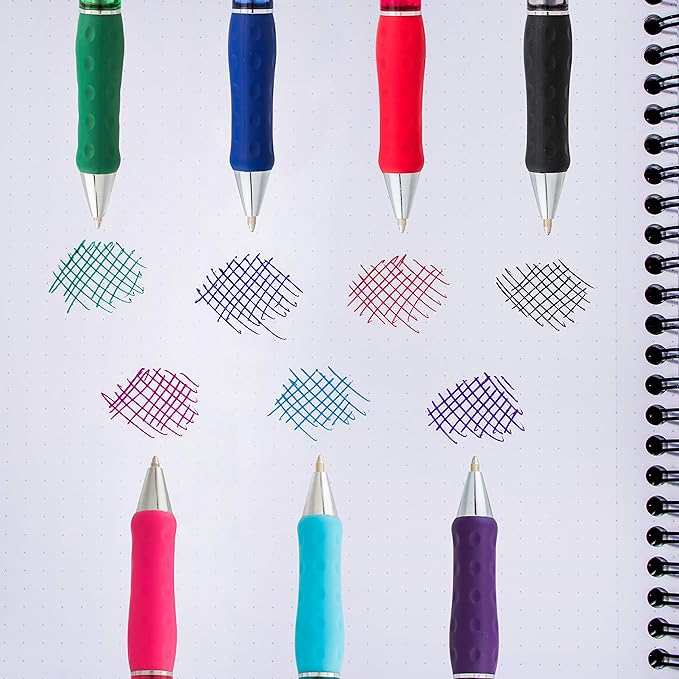 Pentel RSVP Super RT Ballpoint Pen, Medium Line, Violet Ink - Image 7