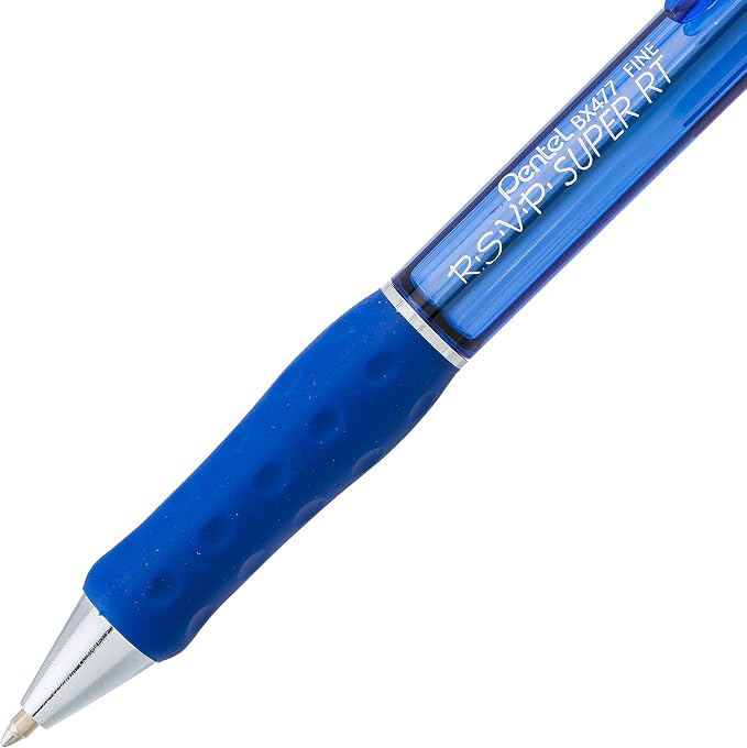 Pentel RSVP Super RT Ballpoint Pen, Fine Line - Image 4