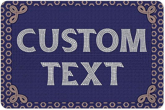 Custom Sign, Custom Street Sign, 11 Font Colors, 13 Font Styles, 4 Hole Options by MySignCenter