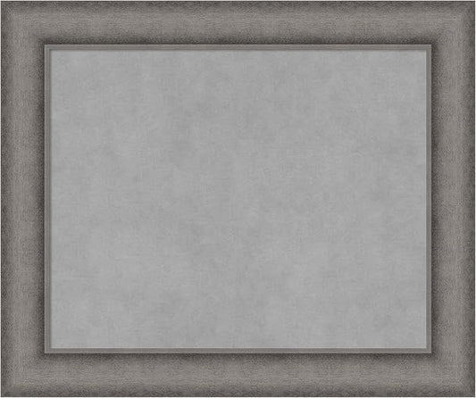 Amanti Art Grey Framed Magnetic Board 20x24 Small Vision Board by AmantiArt