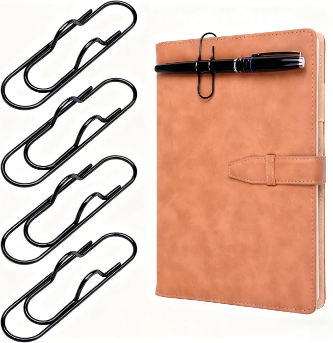 Wisdompro Pen Clip, 12 Pack Stainless Steel Pen Clip Holder by Wisdompro