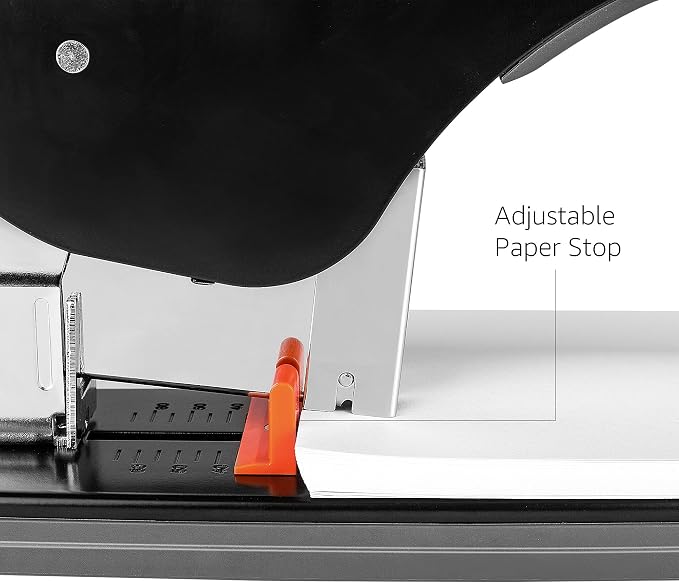 Amazon Basics Effortless Heavy-Duty Stapler, 210 Sheets High Capacity, Large - Image 5