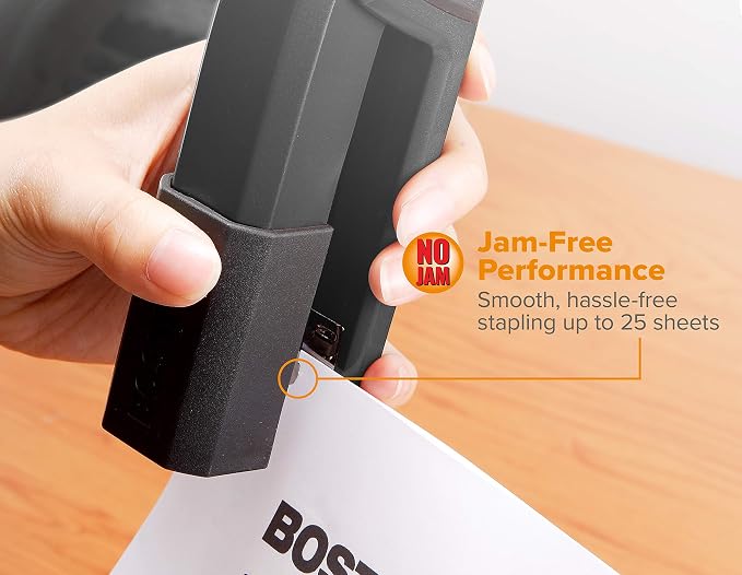 Bostitch Office Epic Metal 3 in 1 Stapler, 25 Sheet Capacity, Includes 210 - Image 5