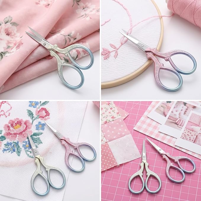 2 Pack Small Embroidery Scissors - Image 4
