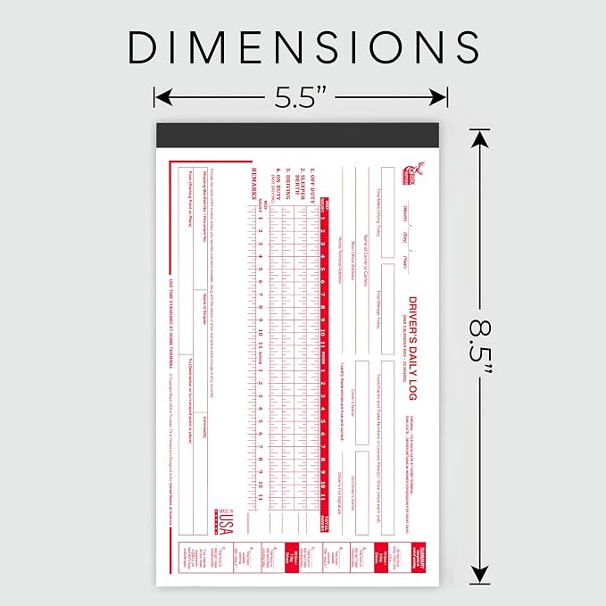 Driver Daily Log Books for Truck Drivers - Image 2
