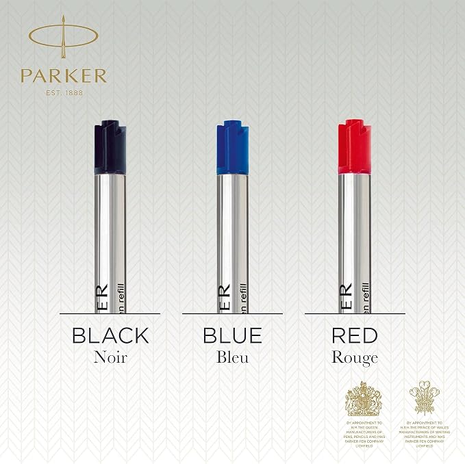 Parker Quinkflow Ballpoint Pen Ink Refill, Medium Tip - Image 7