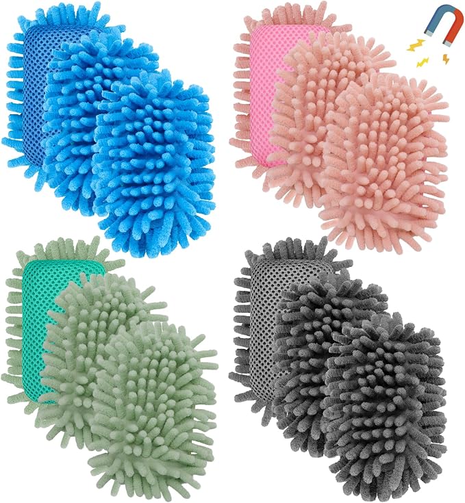 Jspupifip 12 Pcs Dry Erase Shag Eraser Microfiber Shag Whiteboard Eraser by Jspupifip