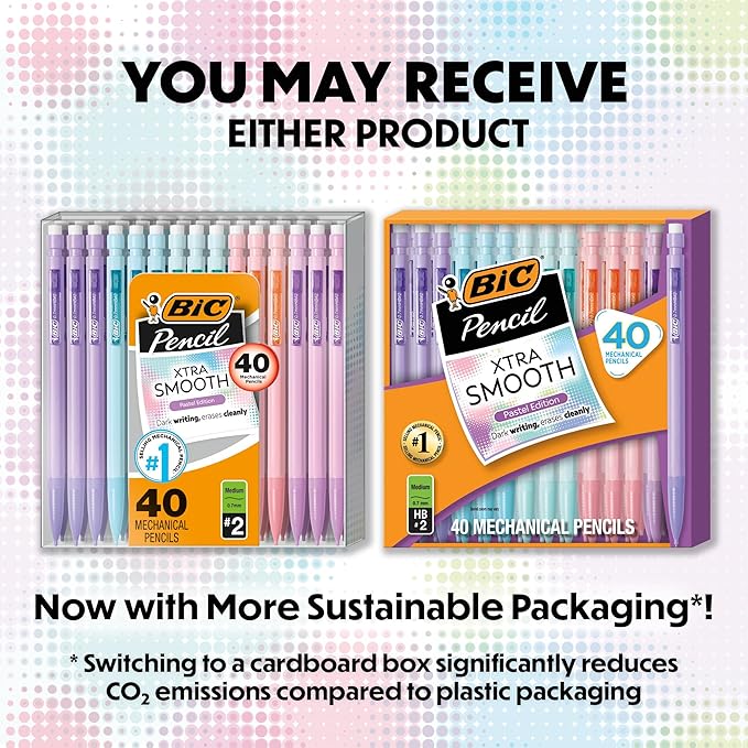 BIC Xtra-Smooth Pastel Mechanical Pencils - Image 2