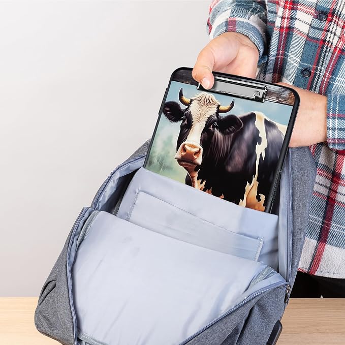 Clipboard with Storage, Heavy Duty Plastic Storage Clipboard with Low Profile - Image 7