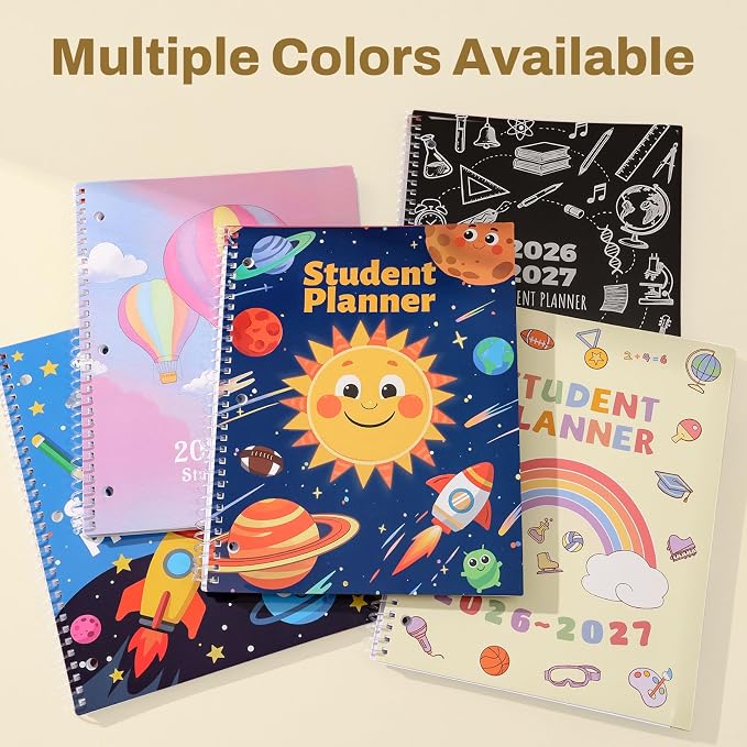 SUNEE Elementary Student Planner 2026-2027, Academic Year Jul. 2026 - Image 7