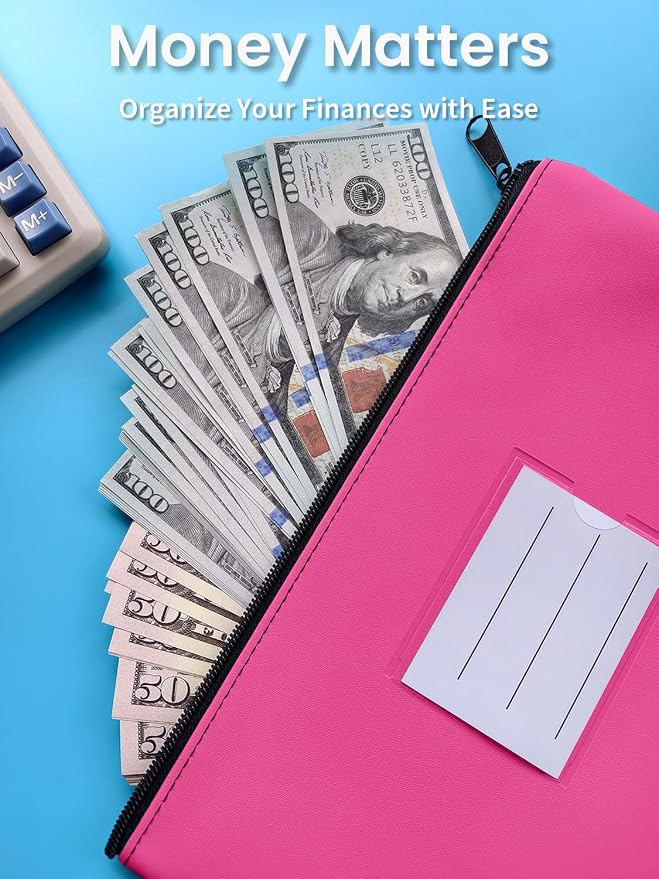 2-Pack Bank Deposit Money Bags - Image 8