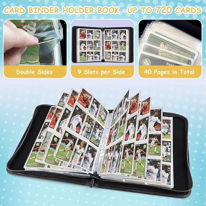 Card Binder for Cards Binder 9-Pocket, Compatible - Image 5