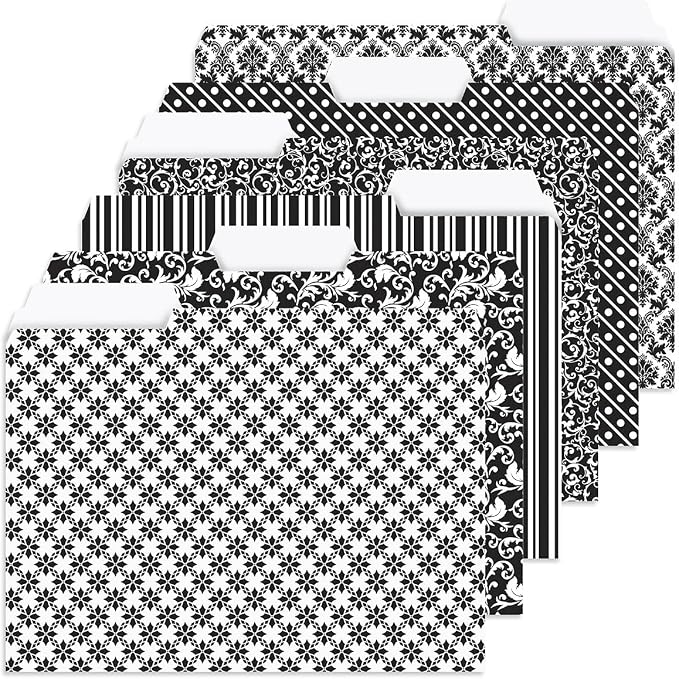 Current Elegant Black File Folders Value Pack by Current