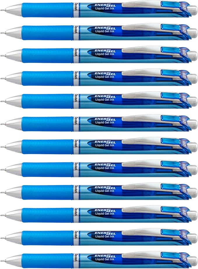 Pentel EnerGel Deluxe RTX Retractable Liquid Gel Pen, Medium Line, Needle Tip by PentelofAmerica